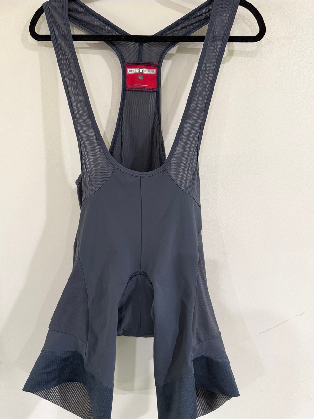 Castelli Men’s Athletic Bib Shorts — Slate Gray